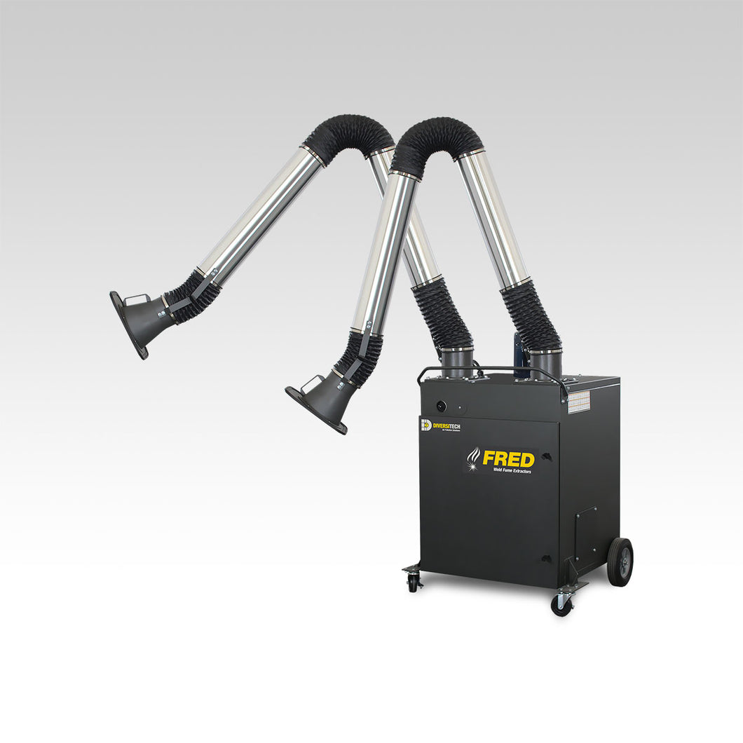 FRED Sr. II Dual-Arm Portable Fume Extractor